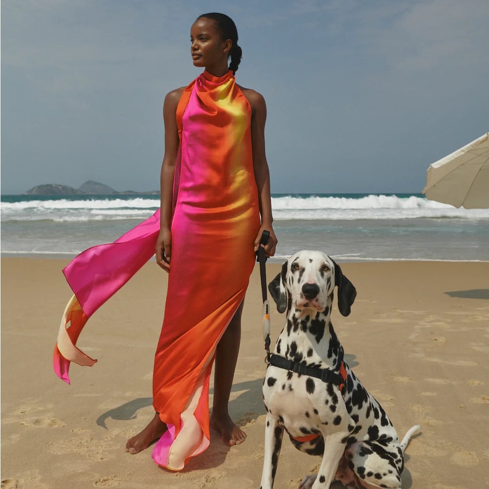 Providencia Maxi Dress Moonriver Baobab